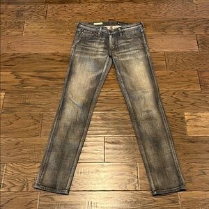 Ag Adriano Goldschmied The Stilt Cigarette Leg Jean Low Rise Size 27R